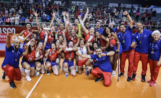 Bradesco Campeão da Superliga B Feminina de Voleibol de 2023