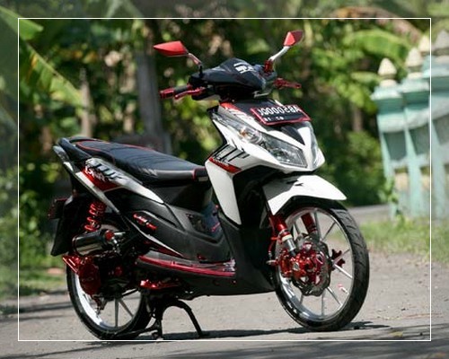 Modifikasi vario 110 125 150 techno cw fi esp airbrush ban 