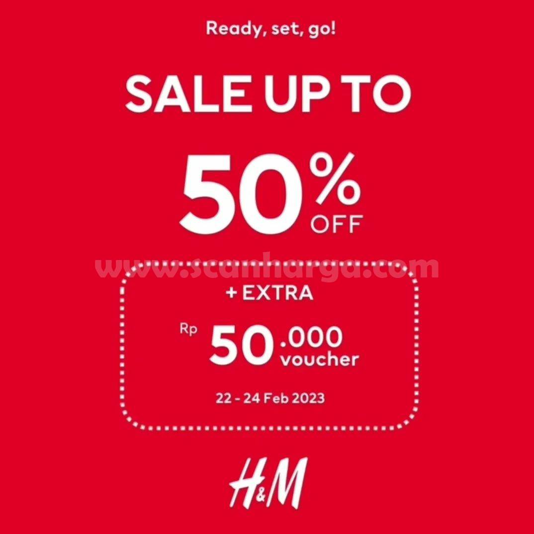 Promo H&M MID SEASON SALE Up To 50% OFF%