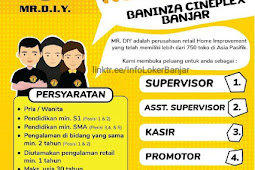 LOWONGAN KERJA PT. MR DIY KOTA BANJAR, CIAMIS, TASIKMALAYA