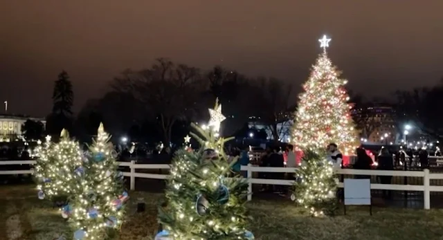 National Christmas Tree lighting Washington D.C.