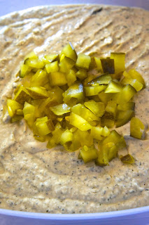 Dill Pickle Humus: Savory Sweet and Satisfying