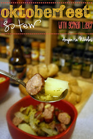 Oktoberfest Stew with German Lager from www.anyonita-nibbles.com