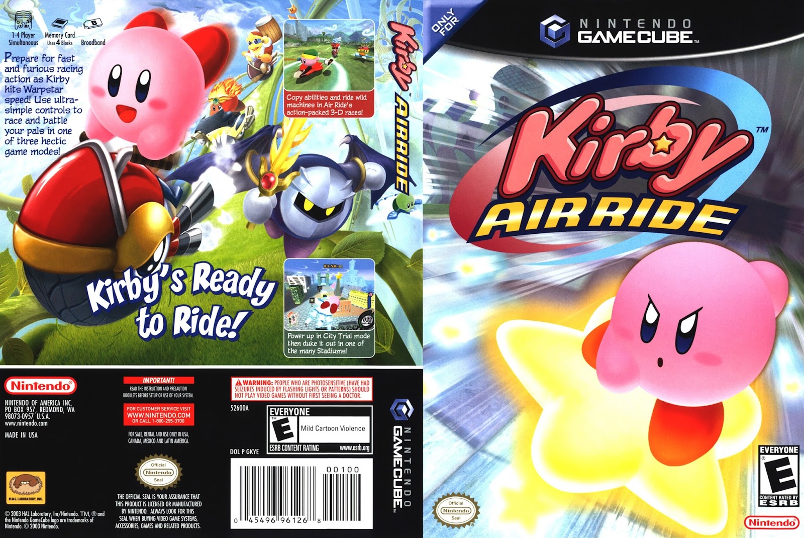Descargar Kirby Air Ride Para Gamecube NTSC MEGA 2018 - MEGA Juegos Descargable