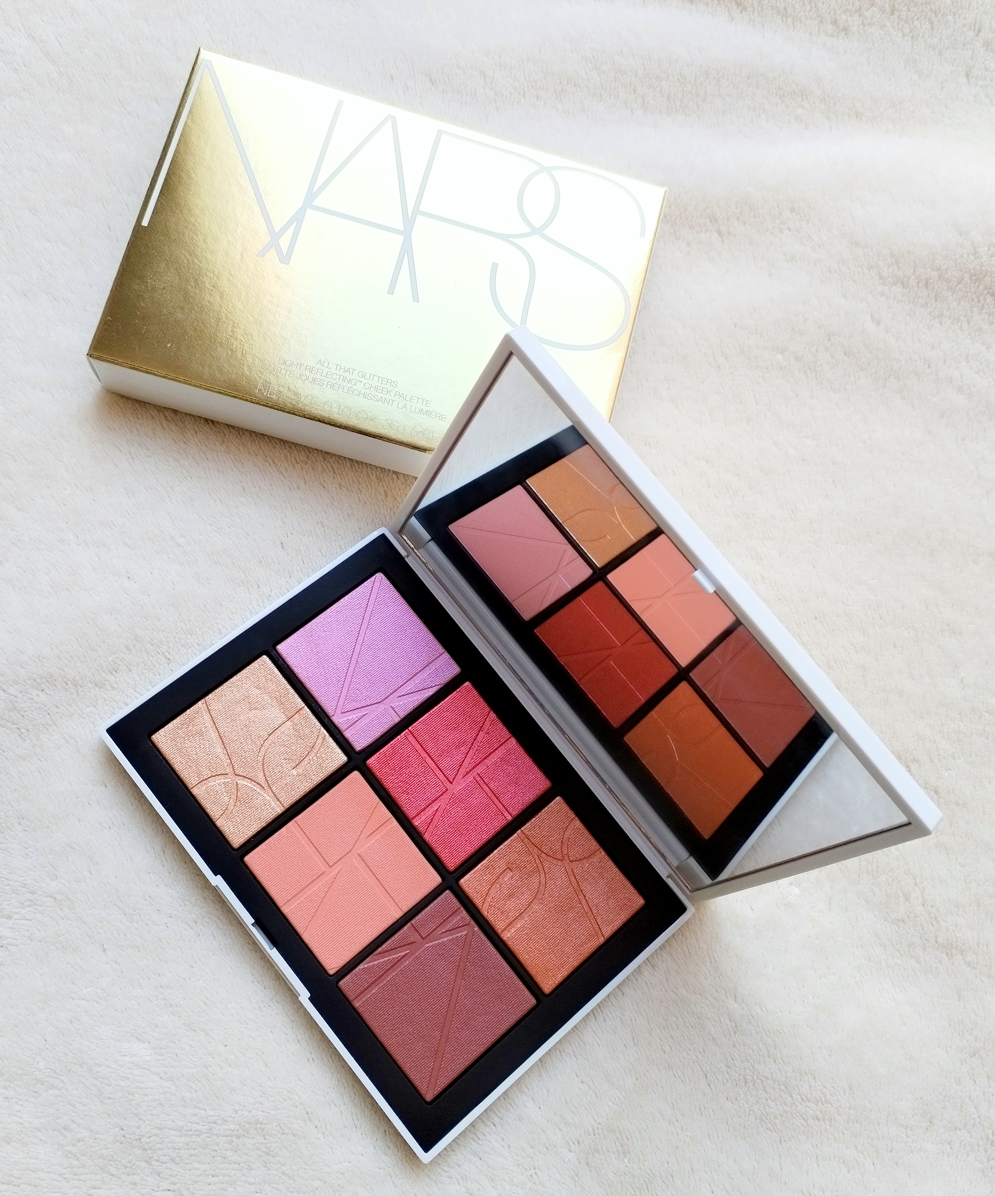 NARS : All that glitters cheek palette