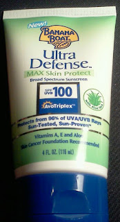 Banana Boat Ultra Defense Max Skin Protect UVA/UVB SPF100 AvoTriples AloeVera