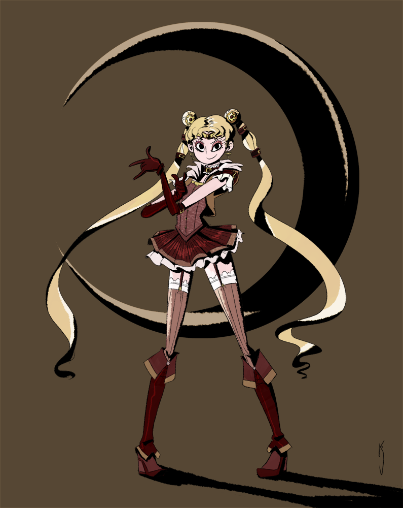 Punk Sailor Moon Drawing Bridgetgrc