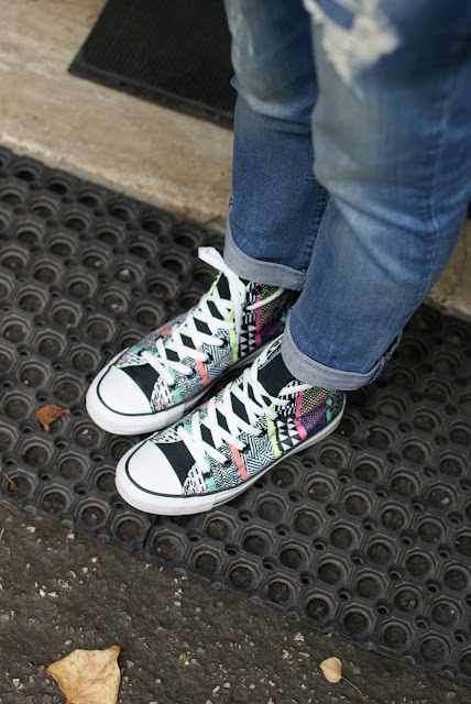 Converse aztec print, Fashion and Cookies 