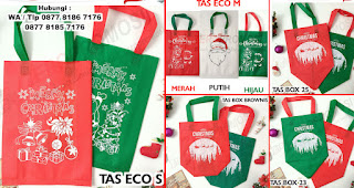 GOODY BAG TAS SOUVENIR NATAL