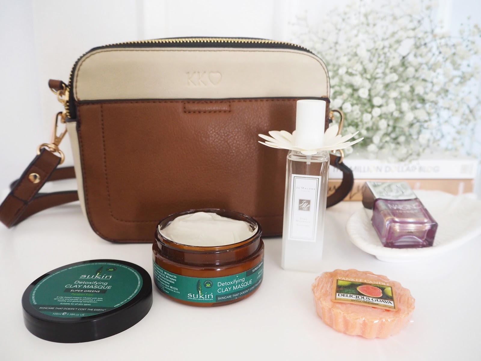 Loves List June, Katie Kirk Loves, UK Blogger, Lifestyle Blogger, Beauty Blogger, Skincare Blogger, Beauty Review, Sukin Skincare, Yankee Candle, Jo Malone, Latest In Beauty, Nails Inc, Camera Bag, Fashion Blogger, Blogger Review