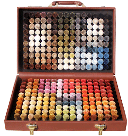 viscose pom box with 300 shades