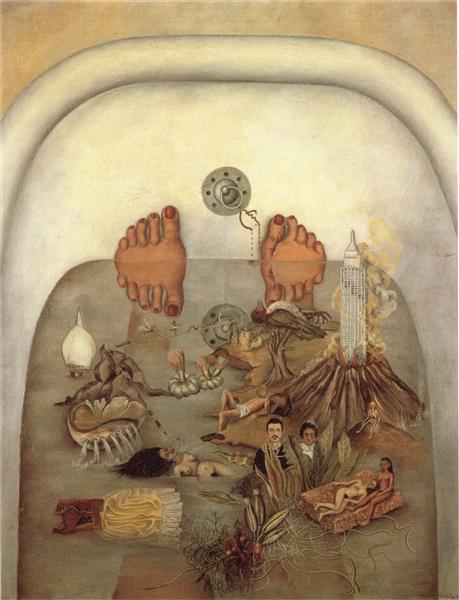 What the water gave me, Frida Kahlo, 1938