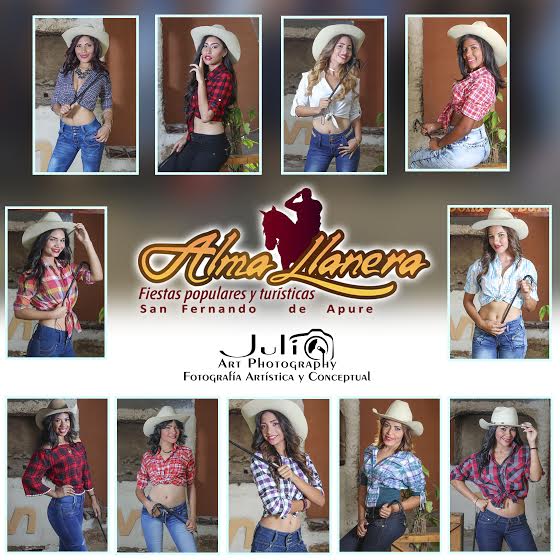 FOTOS: Conoce a las 11 candidatas a las Ferias del Alma Llanera San Fernando 2017 por Julio Abraham