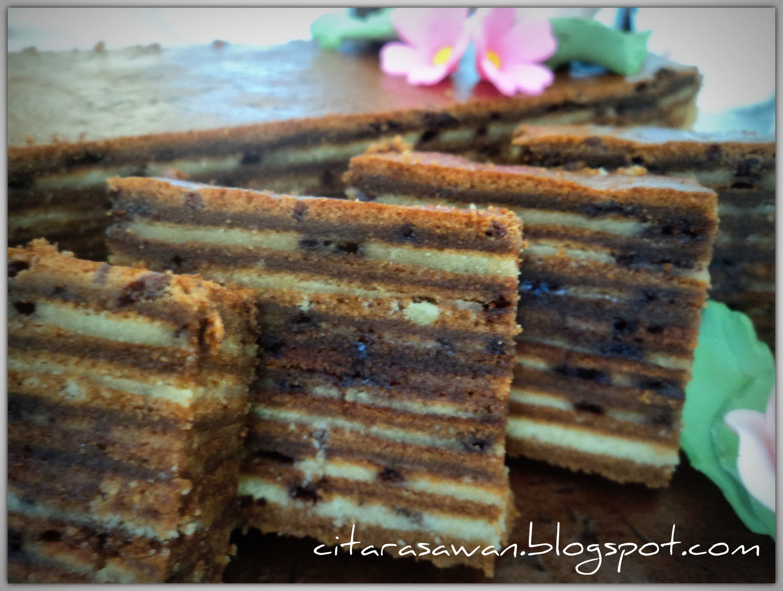 Kek Lapis Chocolate Rice ~ Resepi Terbaik