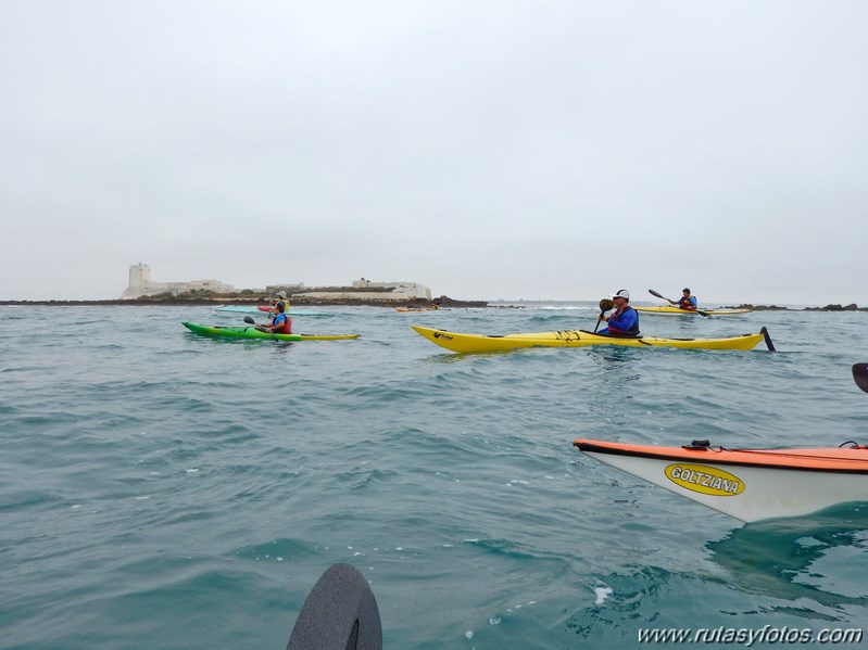 Kayak en Sancti Petri