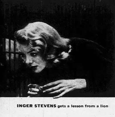 Inger Stevens at the Central Park Zoo