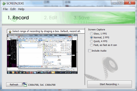 screen2exe