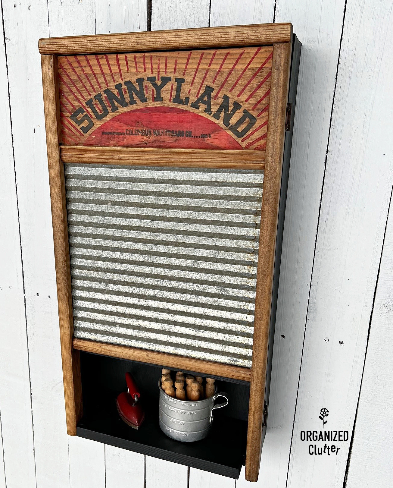 Washboard Upcycle & Repurpose Projects For The Home & Garden - Organized  Clutter