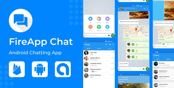 FireApp Chat v2.1.1 – Android Chatting App with Groups