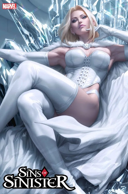 Emma Frost toma el trono en esta portada de ‘Sins of Sinister’