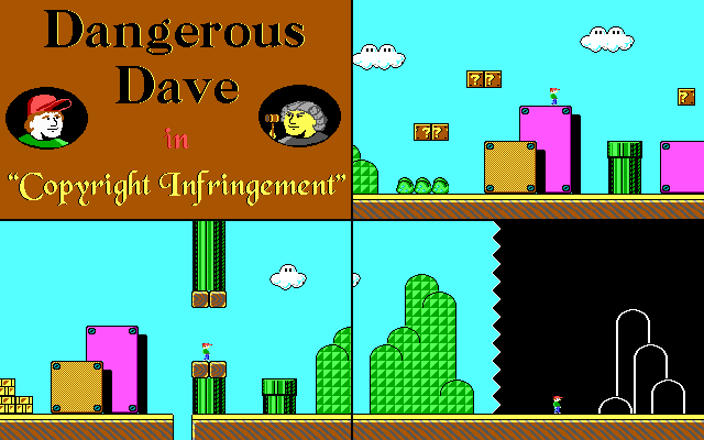 Dangerous Dave in Copyright Infringement