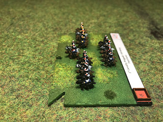 The 3rd Cavalry brigade in 6mm figures by Baccus