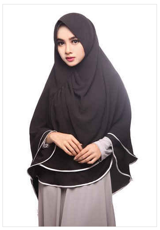 10 Gaya Hijab Model Terbaru 2020 untuk Wajah Kotak