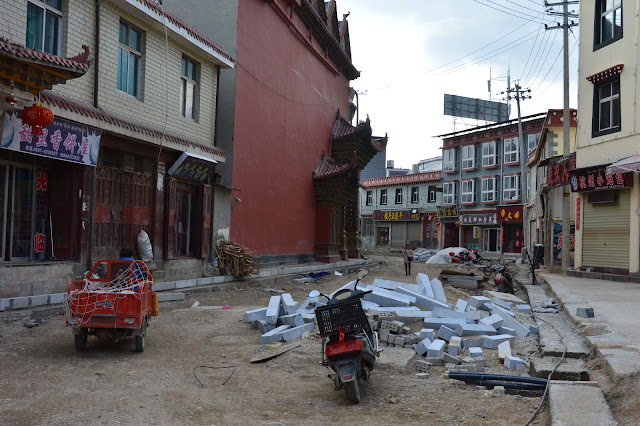Vieille ville de Shangri-La en reconstruction