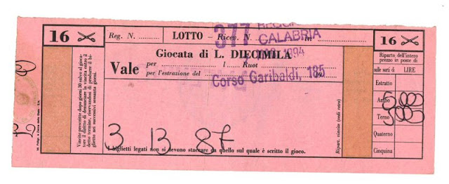 Giocata del Lotto del 1994