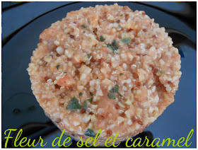 Méli-mélo de céréales tomate oignon