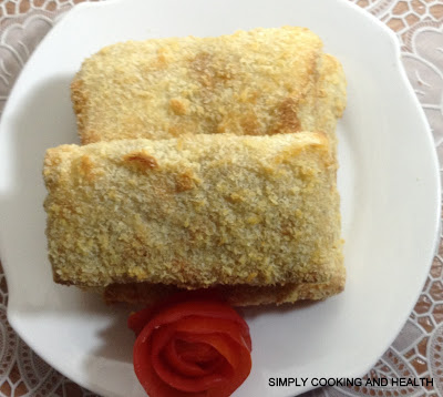 Rolls fried in the air fryer