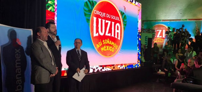 Cirque du Soleil y su maravillosa producción  Luzia llegan a la Gran Carpa Soleil en Guadalajara, Monterrey y Ciudad de México.