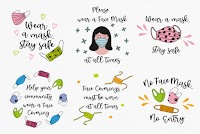 Face Masks Infographics