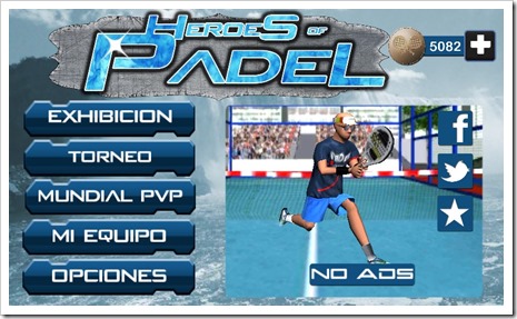 Heroes of Padel el videojuego gratuito para iOS y Android ya disponible para su descarga.