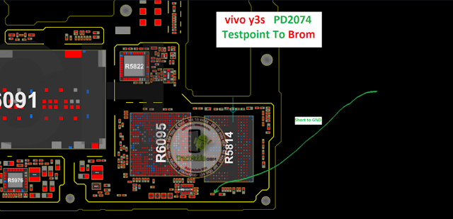 Testpoint vivo y3s mtk pd2074 Ok