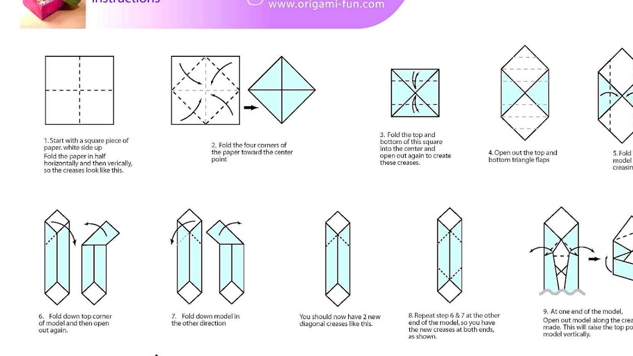 Origami Magic Trick Box Box Choices