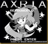 AXRIA Retro Worldタイトル