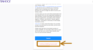 Bagaimana Cara Menghapus Account Email Yahoo, CEPAT juga MUDAH