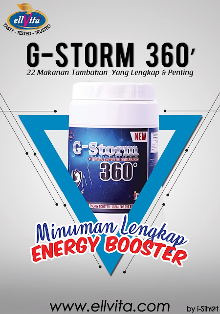 G-STORM 360' : Penyelesaian kepada masalah gastrik, pedih ulu hati dan ketakselesaan perut.