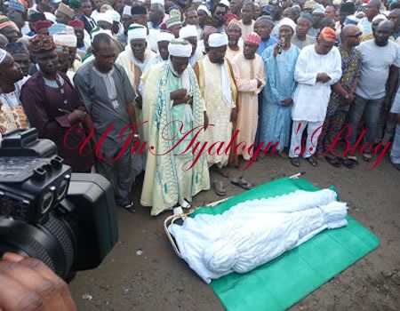 Aregbesola’s mum interred amidst tears in Ilesa