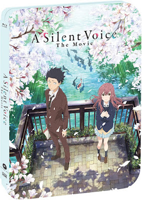 A Silent Voice The Movie Limited Edition Steelbook Bluray Dvd