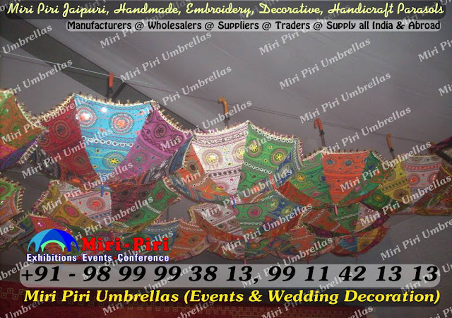 Jaipuri Umbrella Online, Rajasthani Umbrella Decoration, Indian Wedding Umbrellas For Sale, Umbrella Decoration For Wedding, 
