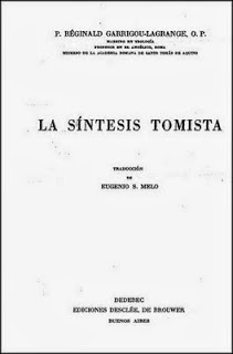  La Síntesis Tomista - Garrigou-Lagrange, op