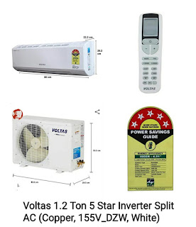 voltas 5 star ac 1.5 ton