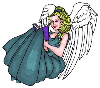 Original angel art of Carmen Cameron