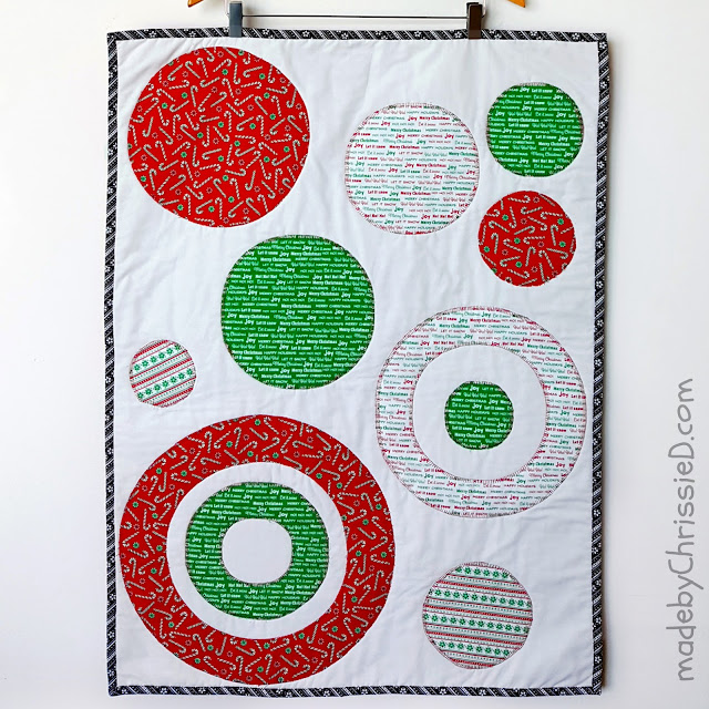 Ellipse Quilt Pattern by www.madebyChrissieD.com