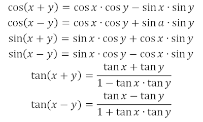 Penjumlahan dan Selisih Dua Sudut