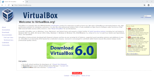 https://www.virtualbox.org - 2019.01