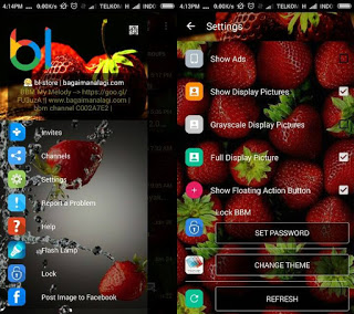 BBM WhatsApp Strawberry 