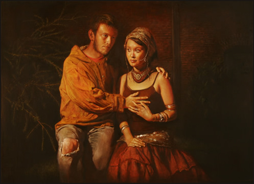 American Figurative Painter -"Luke Hillestad" 